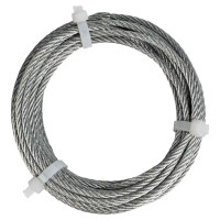 Трос стальной оцинкованный Tech-Krep 2.9 мм 5 м