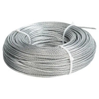 Трос стальной оцинкованный Tech-Krep 4 мм 100 м