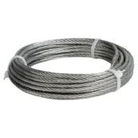 Трос стальной оцинкованный Tech-Krep 4 мм 10 м