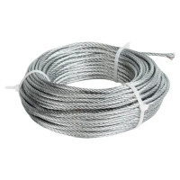 Трос стальной оцинкованный Tech-Krep 4 мм 25 м