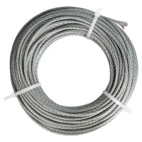 Трос стальной оцинкованный Tech-Krep 4 мм 25 м