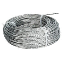 Трос стальной оцинкованный Tech-Krep 4 мм 50 м