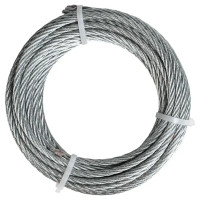 Трос стальной оцинкованный Tech-Krep 6 мм 10 м