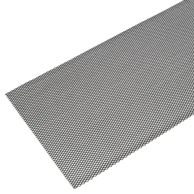 Лист декоративный Металлсервис 0.8x300x600 мм алюминий цвет черный