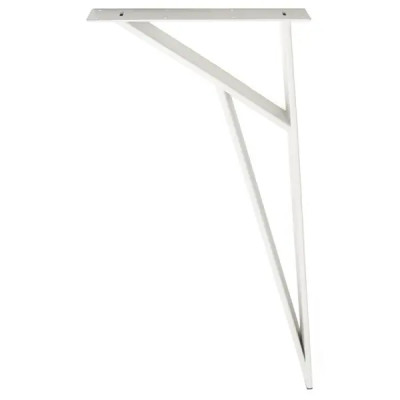 Ножка мебельная прямоугольная Palladium 50x720x50 мм железо цвет белый