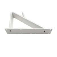 Ножка мебельная прямоугольная Palladium 50x720x50 мм железо цвет белый