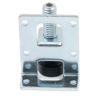 Опоры регулируемая прямоугольная Palladium 30x28x30 мм железо цвет никель