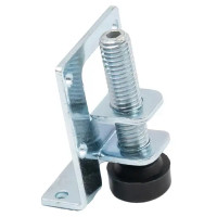 Опоры регулируемая прямоугольная Palladium 30x28x30 мм железо цвет никель