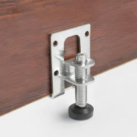 Опоры регулируемая прямоугольная Palladium 30x28x30 мм железо цвет никель