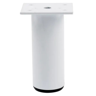 Ножка мебельная прямоугольная Palladium 38x100x38 мм железо цвет белый