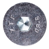 Винт DIN 7991 6x25 мм оцинкованный 22 шт.