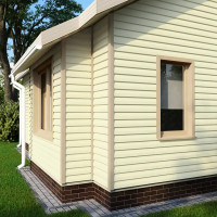 Сайдинг ПВХ Monlid корабельный брус 3 м ванильный 0.61 м²