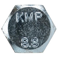 Болт DIN 933 10x160 мм оцинкованный