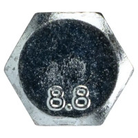 Болт DIN 933 8x140 мм оцинкованный