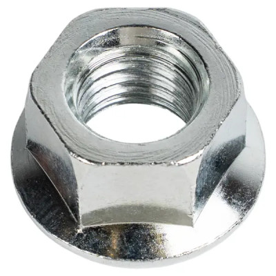 Гайка шестигранная М18 DIN 6923 сталь оцинкованная