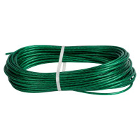 Грузоподъемный трос стальной/ПВХ 3 мм 20 м