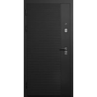 Дверь входная металлическая Форпост 100 86x205 см левая белая с зеркалом
