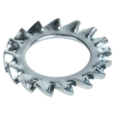 Шайба зубчатая DIN 6798 10 мм 20 шт.
