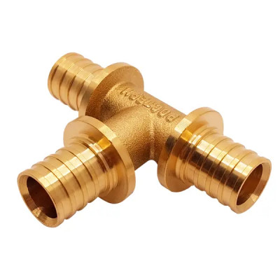 Тройник Ростерм 25x25x25 мм латунь