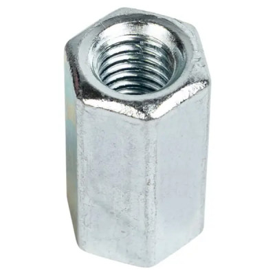 Гайка переходная М8 DIN 6334 сталь оцинкованная 4 шт.