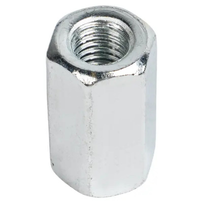 Гайка переходная М10 DIN 6334 сталь оцинкованная 2 шт.