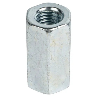 Гайка переходная М14 DIN 6334 сталь оцинкованная