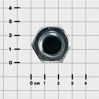 Гайка переходная М14 DIN 6334 сталь оцинкованная