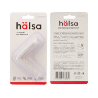 Замок-блокиратор для ящиков Halsa скругленный пластик цвет белый