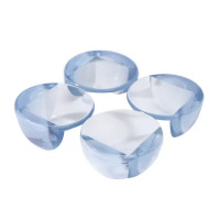 Накладки для мебели Halsa ПВХ круглые цвет прозрачный 4 шт.