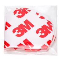 Накладки для мебели Halsa ПВХ круглые цвет прозрачный 4 шт.