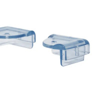 Накладки для мебели Halsa треугольные ПВХ цвет прозрачный 4 шт.