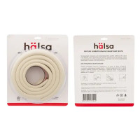 Самоклеящаяся лента универсальная Halsa на острые края каучук цвет белый