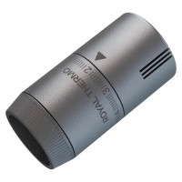 Термостатическая головка жидкостная Royal Thermo Design M30x1.5 серебро