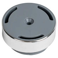 Мебельная ножка Tech-Krep 30x60 мм, глянцевый хром, нагрузка до 100 кг