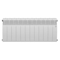 Радиатор секционный Royal Thermo BiLiner B 350/87 12 секций боковое подключение биметалл белый
