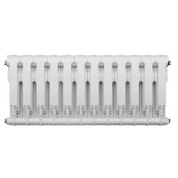 Радиатор секционный Royal Thermo BiLiner B 350/87 12 секций боковое подключение биметалл белый