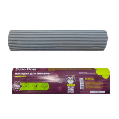 Насадка для швабры Dom-Dom ПВА 27x6 см