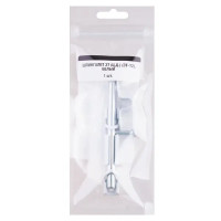 Шпингалет ЗТ Ц.Д. ЗТ-12 80 мм цвет белый