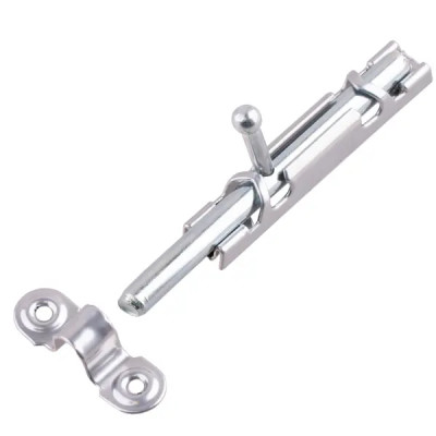 Шпингалет ЗТ Ц.Д ЗТ-12 80 мм цвет хром