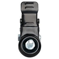 Колесо поворотное с тормозом 40 мм до 30 кг с резьбой М8 цвет черный