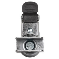 Колесо поворотное с тормозом 50 мм до 40 кг цвет серый