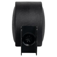 Колесо поворотное без тормоза 50 мм до 40 кг п-образный цвет черный