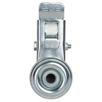 Колесо поворотное с тормозом 75 мм до 50 кг цвет серый