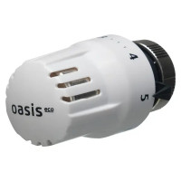 Термостатическая головка жидкостная Oasis Eco T101 M30x1.5 белая