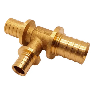 Тройник переходной РОСТерм 25х16х20 мм латунь