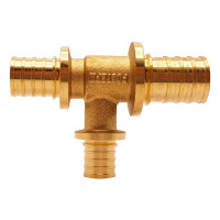 Тройник переходной РОСТерм 25х16х20 мм латунь