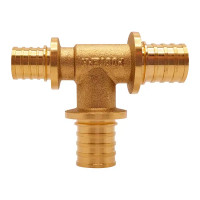 Тройник переходной РОСТерм 20х20х16 мм латунь