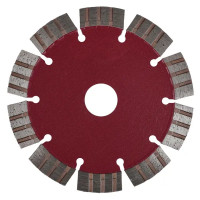 Диск алмазный по керамограниту и железобетону Neolaser NLA3005 сегментный 125x22.2x2.2 мм