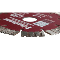 Диск алмазный по керамограниту и железобетону Neolaser NLA3005 сегментный 125x22.2x2.2 мм