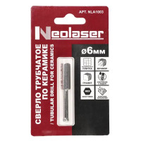 Сверло трубчатое по керамике Neolaser NLA1003 6 мм